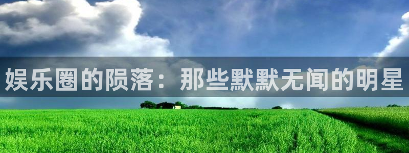 辉达平台2登录入口：娱乐圈的陨落：那些默默无闻的明星